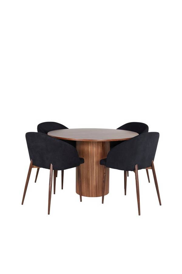 Bilde av Spisegruppe Bianca med 4 Arch spisestoler - 1
