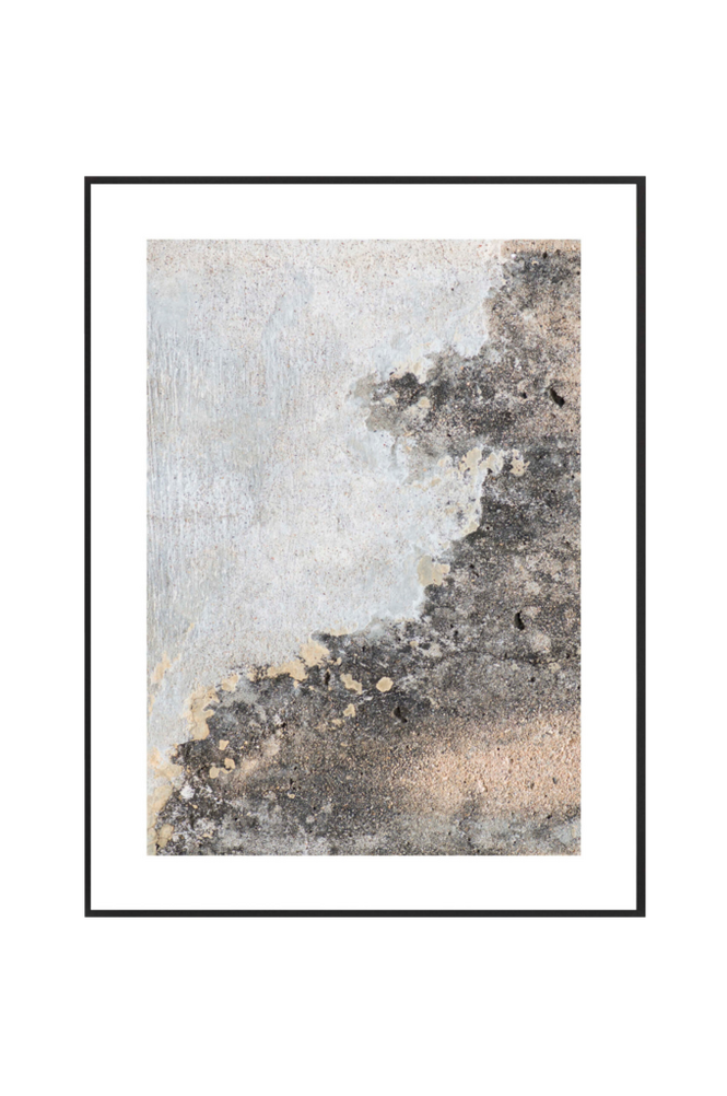 Zelected by Houze Poster White Moss Stone No 1 30×40 cm