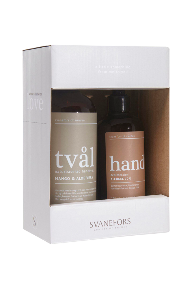 Svanefors A box with love – Tvål & Handsprit