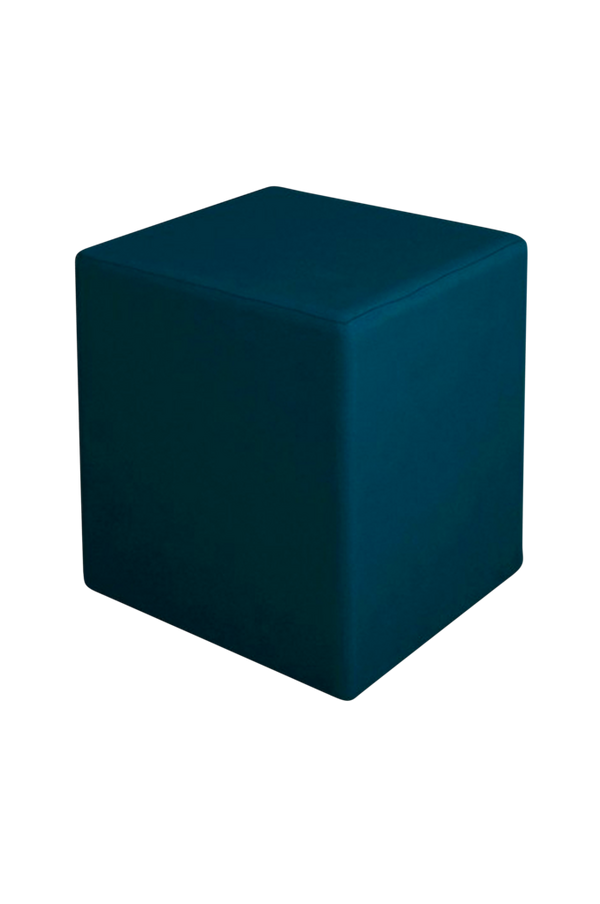 Bilde av Puff Square, indigoblå, 34x34x37 cm - 30151

