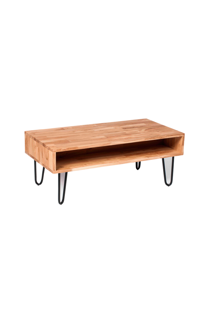 Wood Furniture Sofabord med buede ben