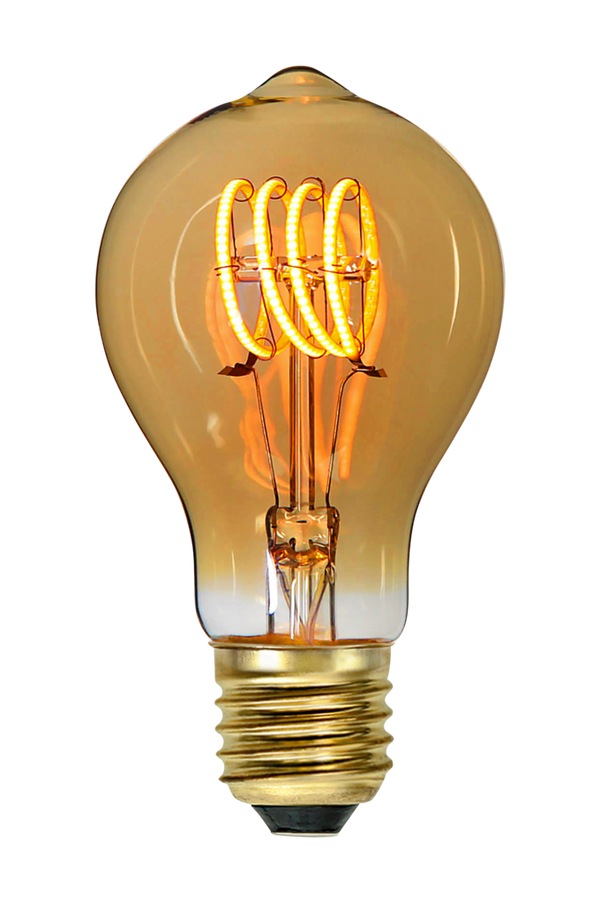 Bilde av LED-pære E27 TA60 Decoled Spiral Amber - 1
