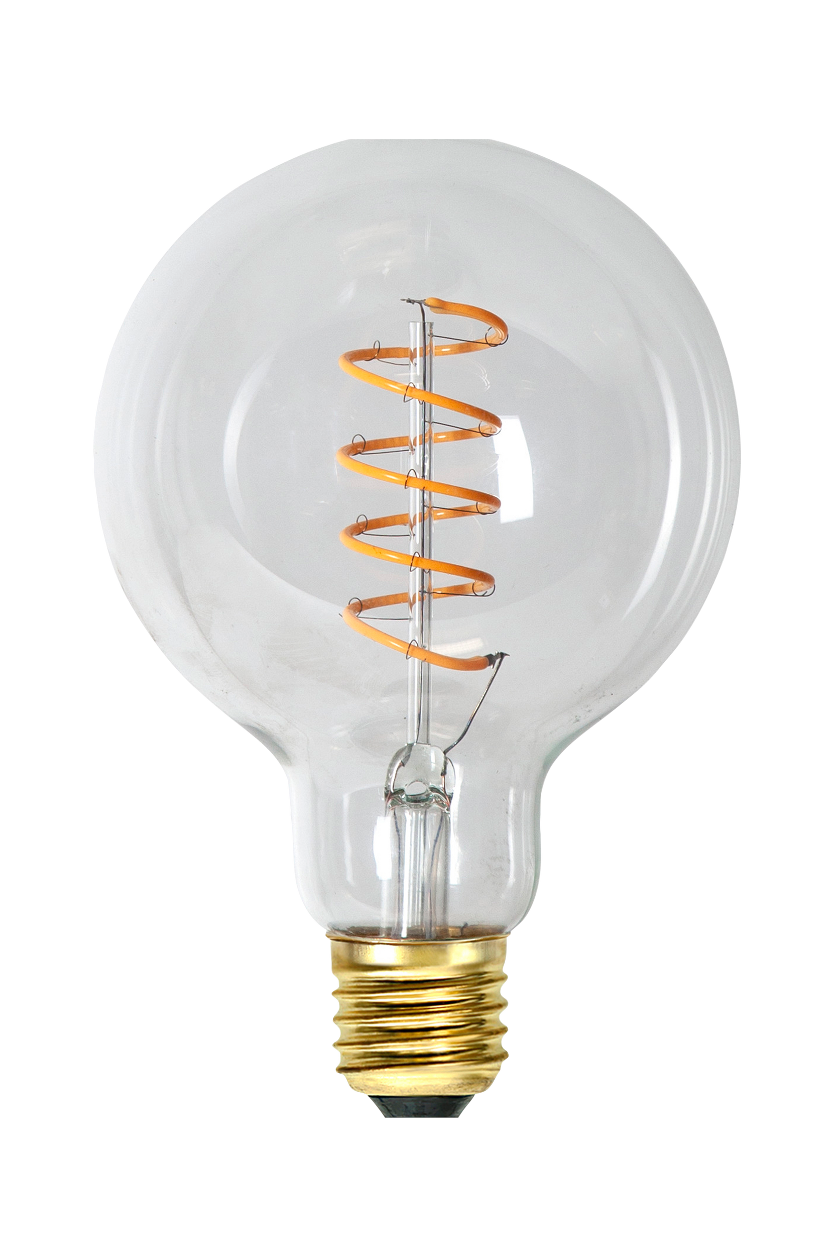 LED-lamppu E27 G95 Decoled Spiral Clear 3-step memory