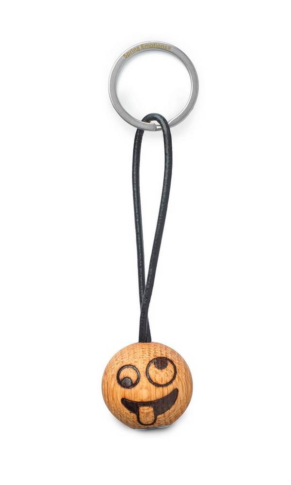 Bilde av Emoji Nøkkelring diameter 3 cm - 1
