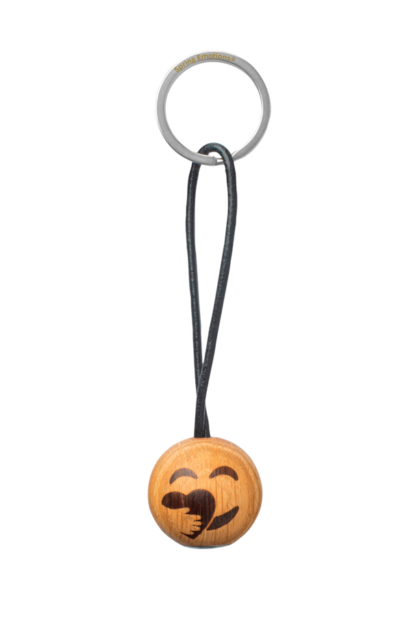 Bilde av Emoji Nøkkelring diameter 3 cm - 1
