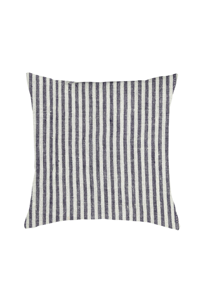 Boel & Jan Kuddfodral Rough linen stripe 45×45 cm