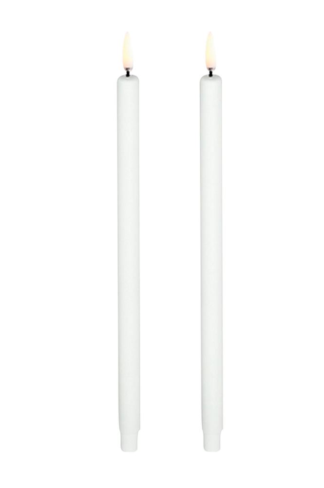 Kronljus UYUNI LED 1,3×27,8 cm Vit 2-pack