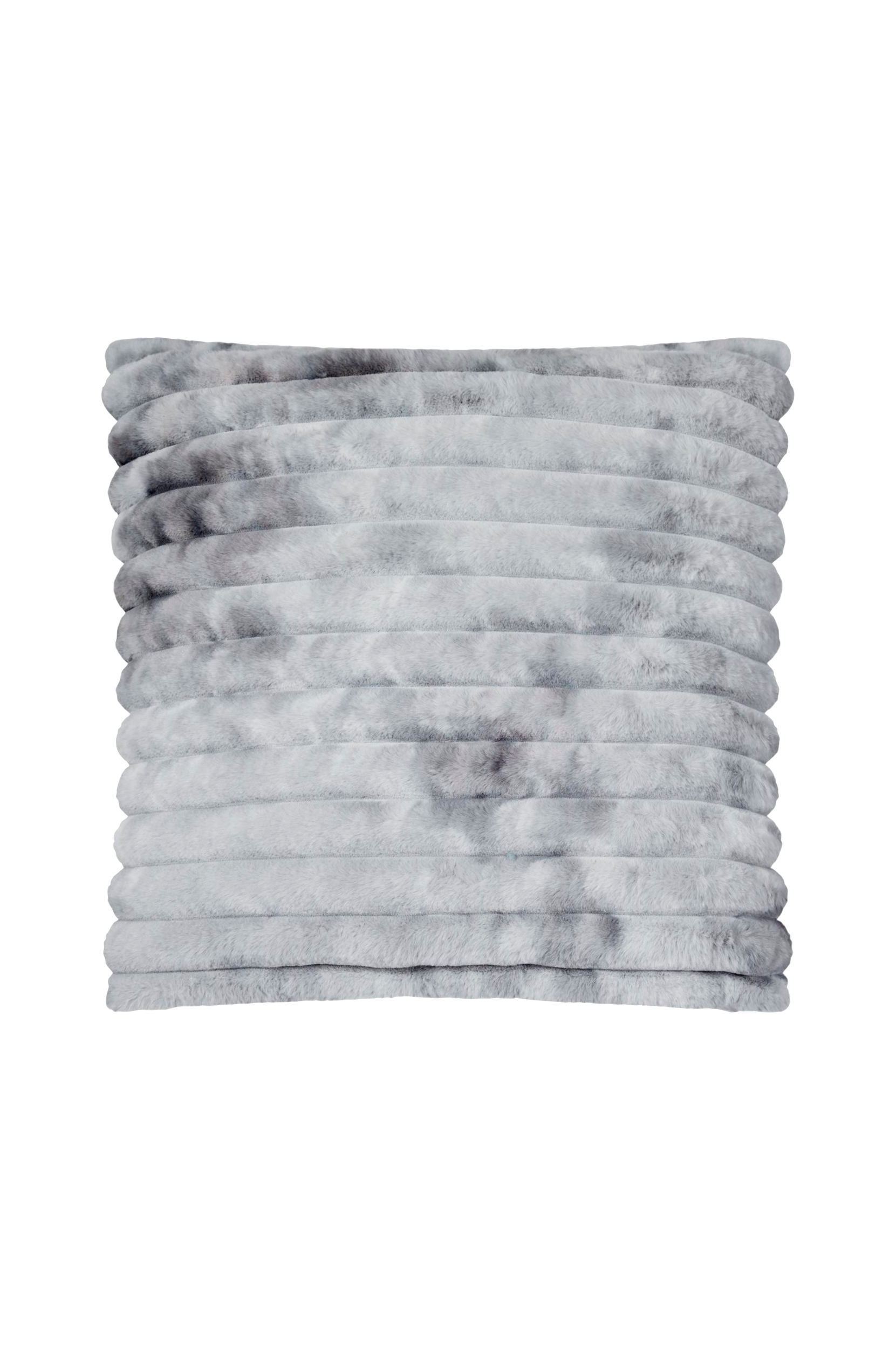 Skinnwille - Kudde Stripy - Grå - 45X45