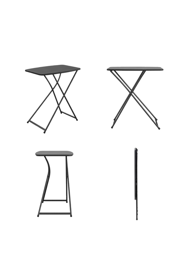 Bilde av Sammenleggbart bord med tre høyder, 46 x 66 cm, 2-pk - 1
