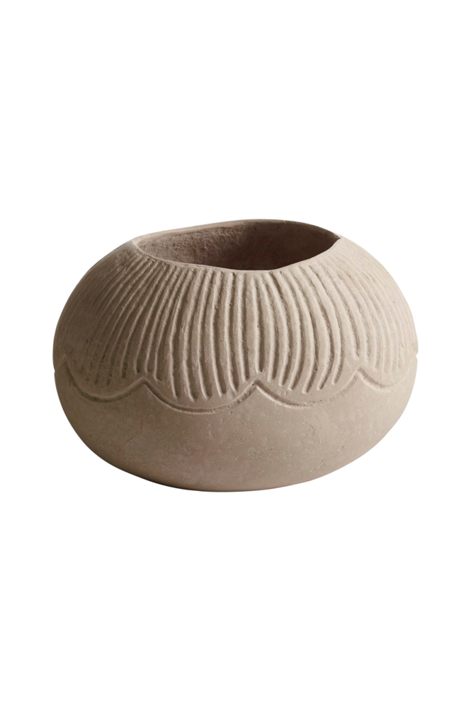 Mogihome Vase Danillo pappmasje høyde 14 cm