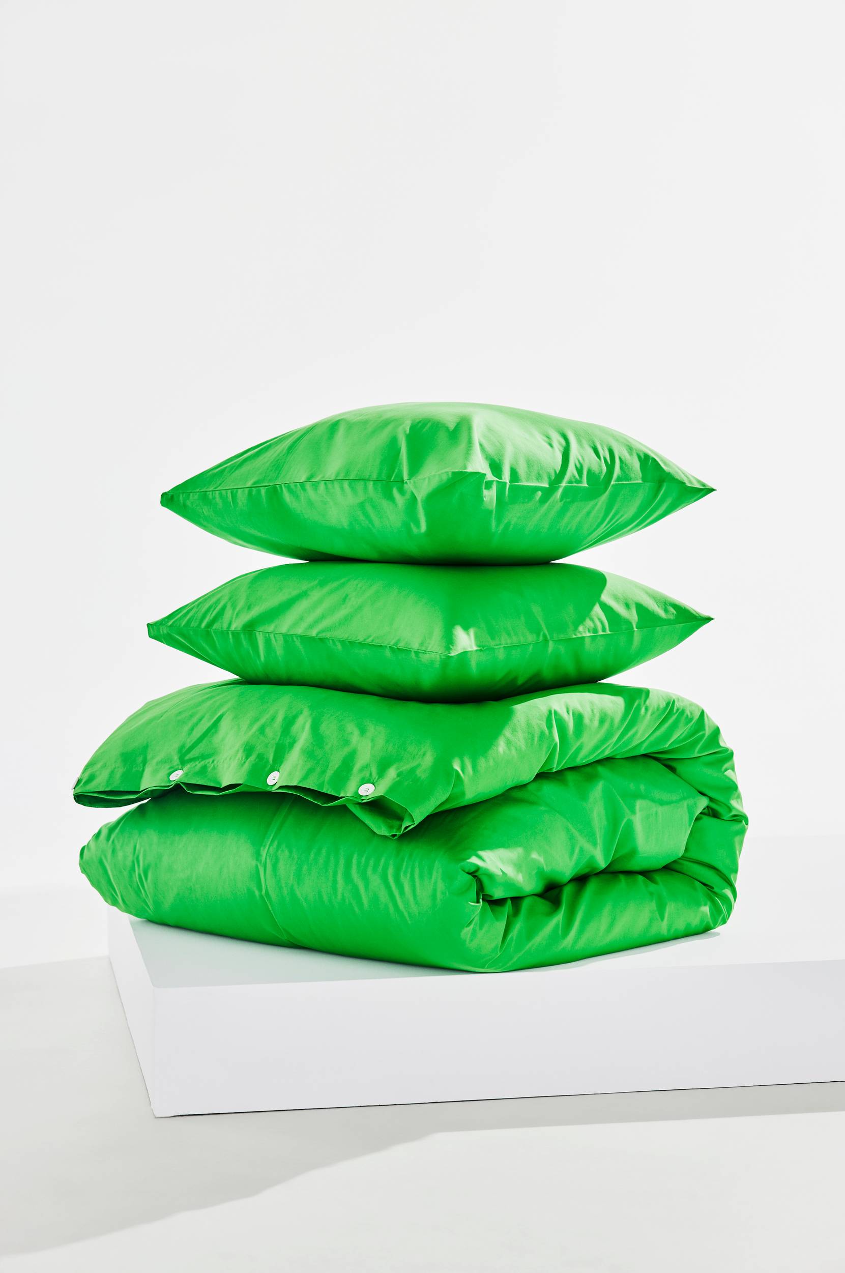 Pastill - Bibbi påslakanset 3 delar - Grön - 220X210