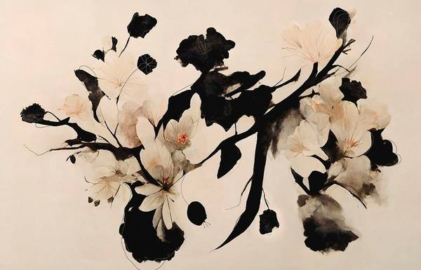 Bilde av Poster Cherry Blossom Branch - 1
