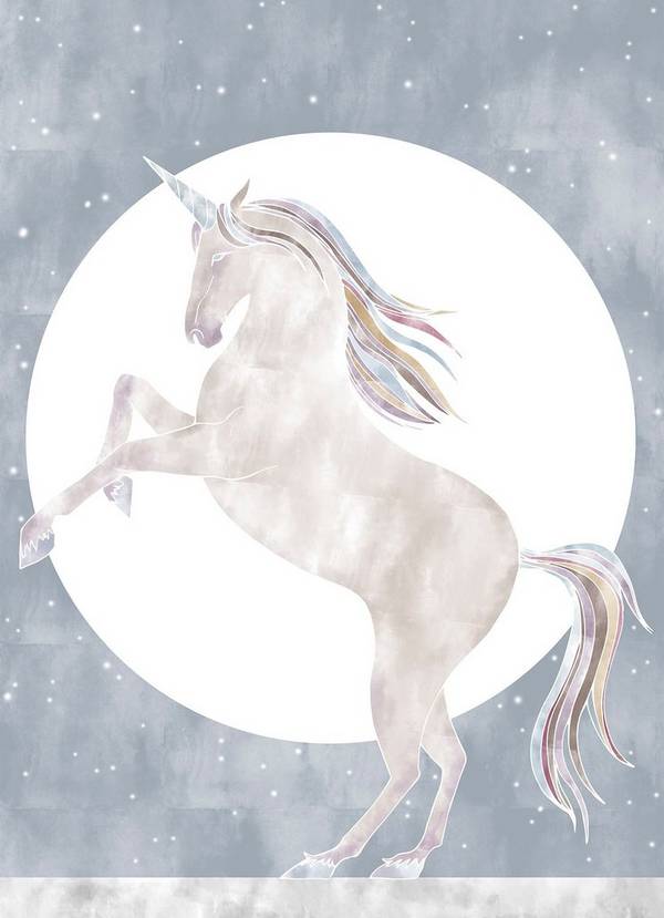 Bilde av Poster Rising Unicorn - 1
