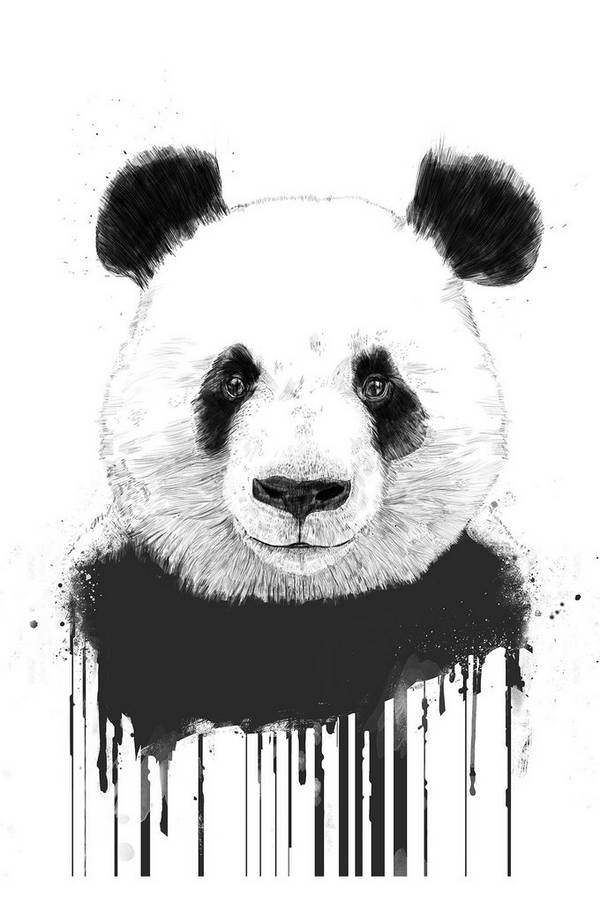 Bilde av Poster Graffiti Panda - 1
