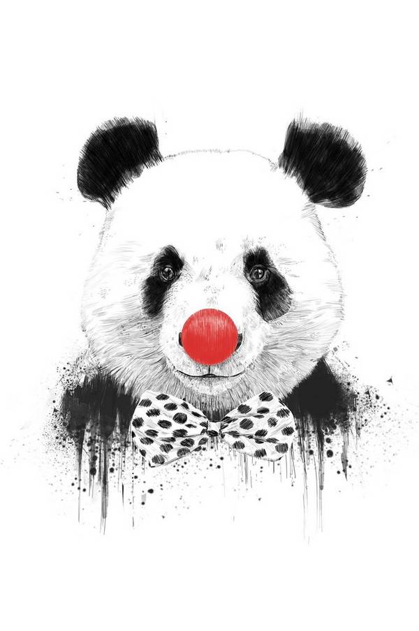 Bilde av Poster Clown Panda - 1
