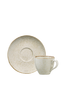 Hermia Set med kaffekoppar (12 delar) - Millie Vit 6 5