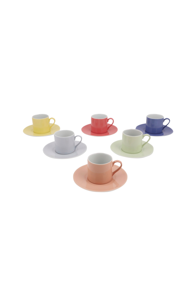Hermia Set med kaffekoppar (12 delar) – Tracey