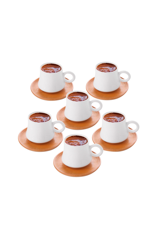 Hermia Set med kaffekoppar (12 delar) – Porter