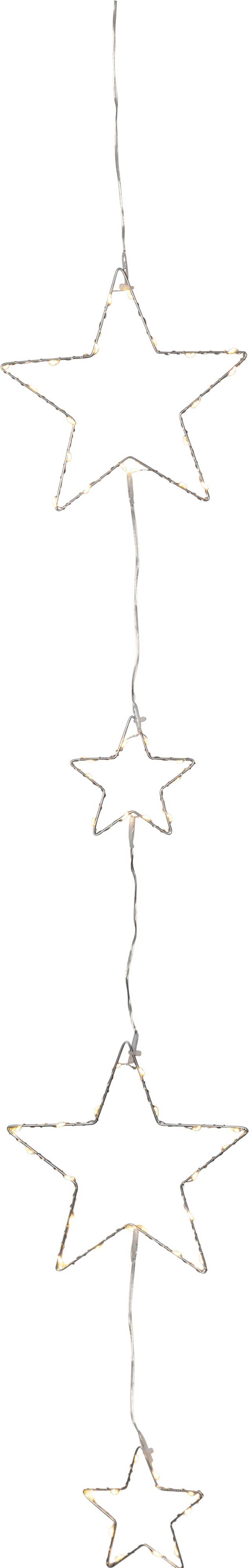 Star Trading Ljusslinga Dew Drop Stars 105cm