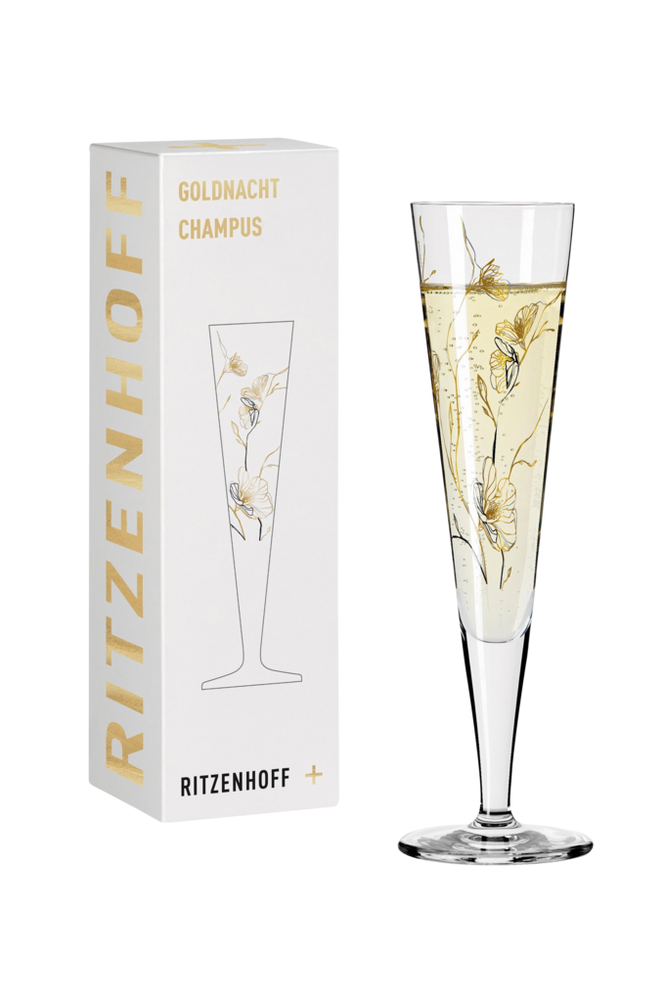 Ritzenhoff Champagneglas Goldnacht NO:7