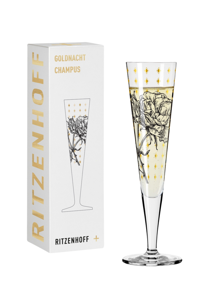 Ritzenhoff Champagneglas Goldnacht NO:30