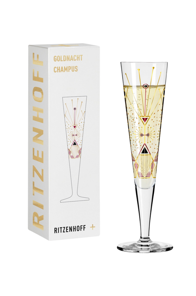 Ritzenhoff Champagneglas Goldnacht NO:25