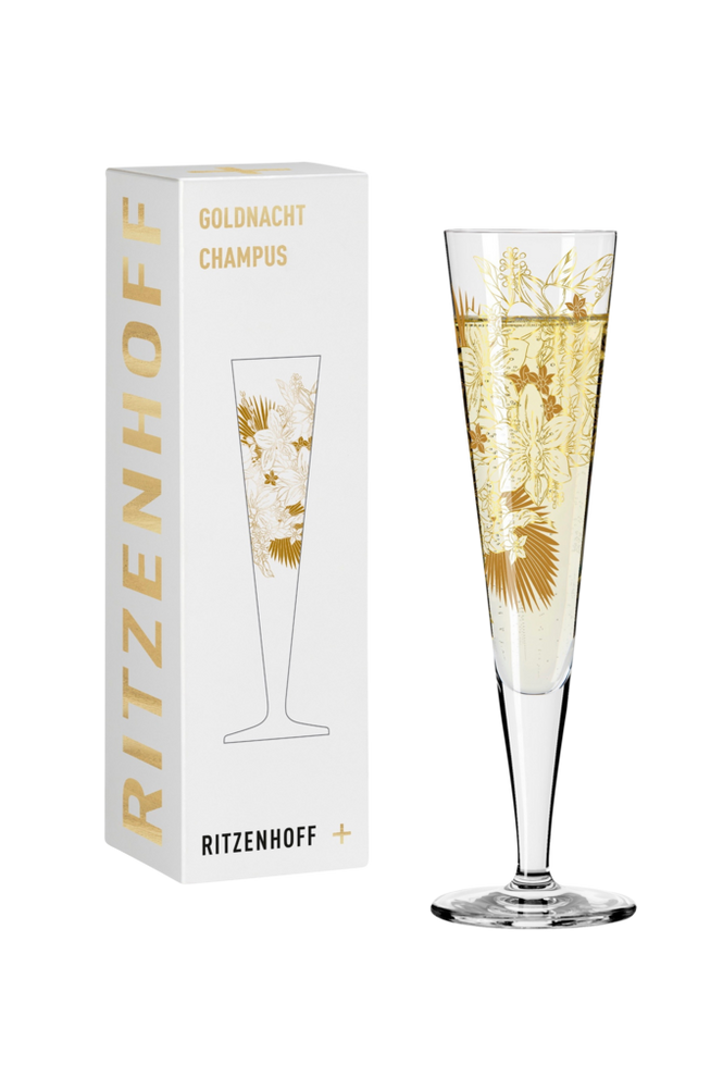 Ritzenhoff Champagneglas Goldnacht NO:31