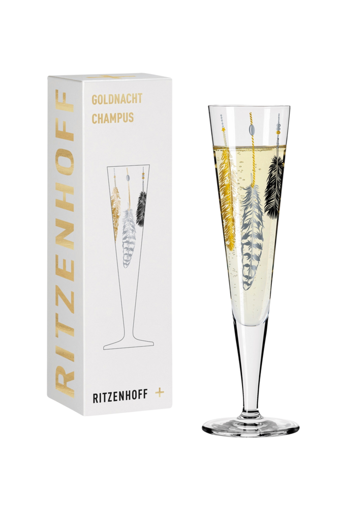 Ritzenhoff Champagneglas Goldnacht NO:3