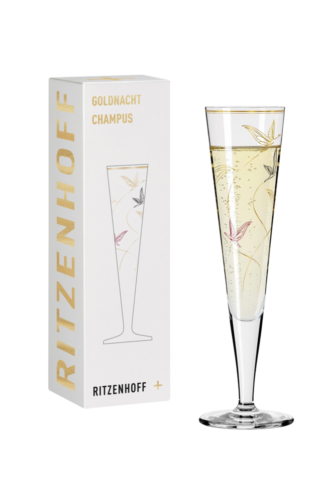 Ritzenhoff Champagneglas Goldnacht NO:17