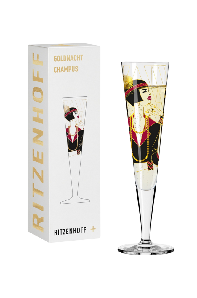 Ritzenhoff Champagneglas Goldnacht NO:27