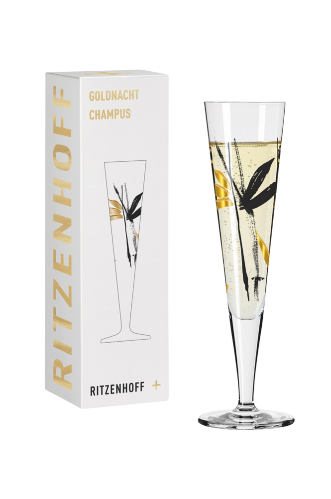Ritzenhoff Champagneglas Goldnacht NO:22