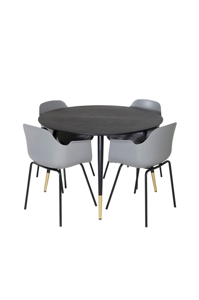 Venture Home Matgrupp Dipp med 4st stolar Comfort