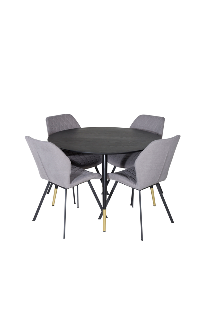 Venture Home Matgrupp Dipp med 4st stolar Gemma