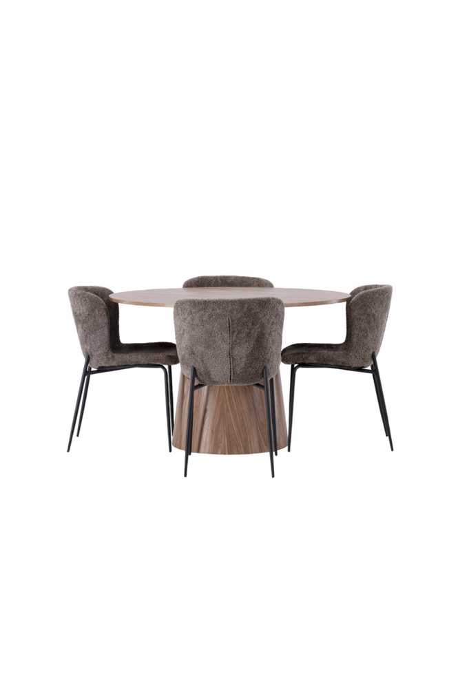 Venture Home Matgrupp Lanzo med 4st stolar Modesto
