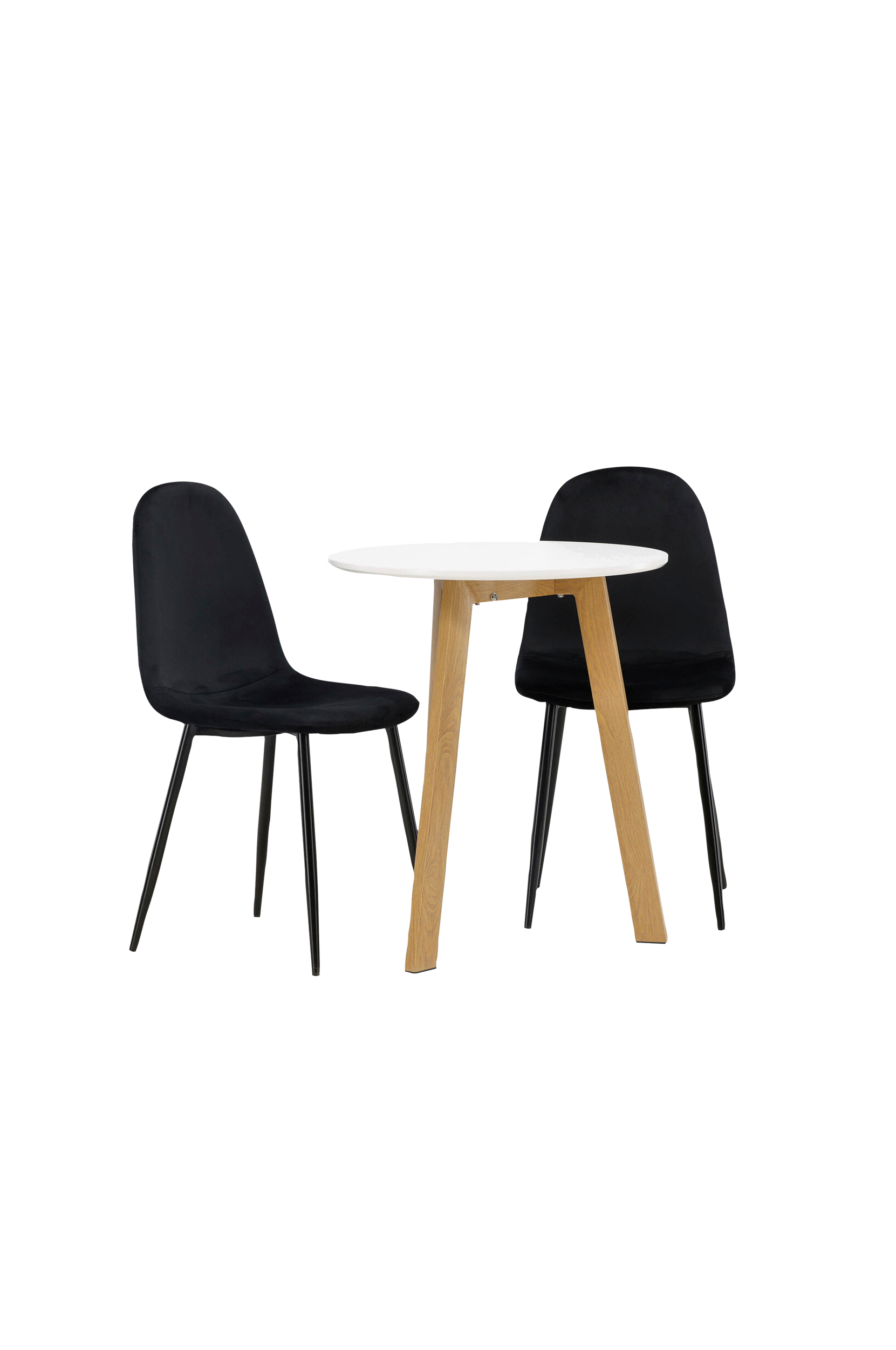 Venture Home - Matgrupp Leonora med 2st stolar Polar - Vit