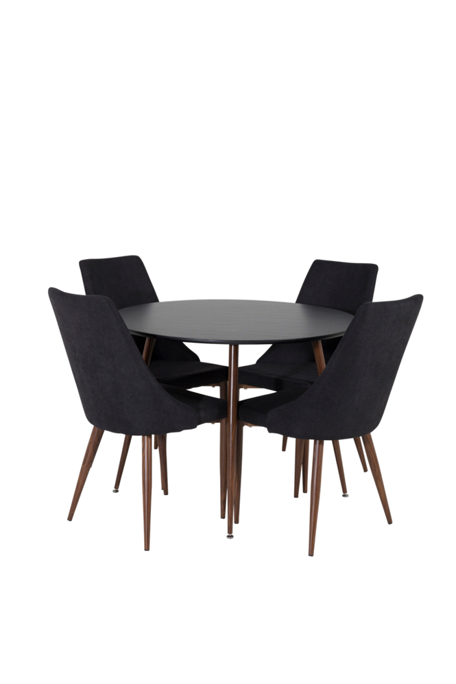 Venture Home Matgrupp Plaza med 4st stolar Leone