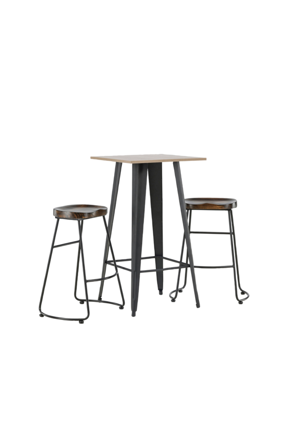 Bilde av Spisegruppe Tempe med 2 stk stoler Ozark - 1
