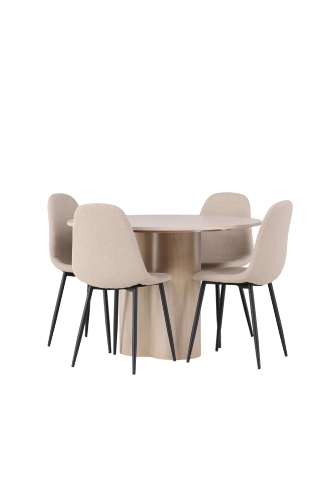 Venture Home Matgrupp Olivia med 4st stolar Polar