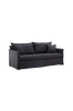 Venture Home 3-Seat Sofa Nova Black 200 90
