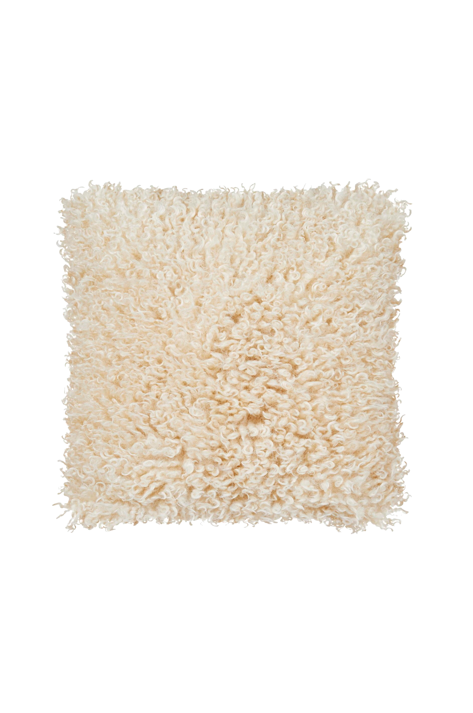 Skinnwille - Kudde Wooly - Beige - 45X45