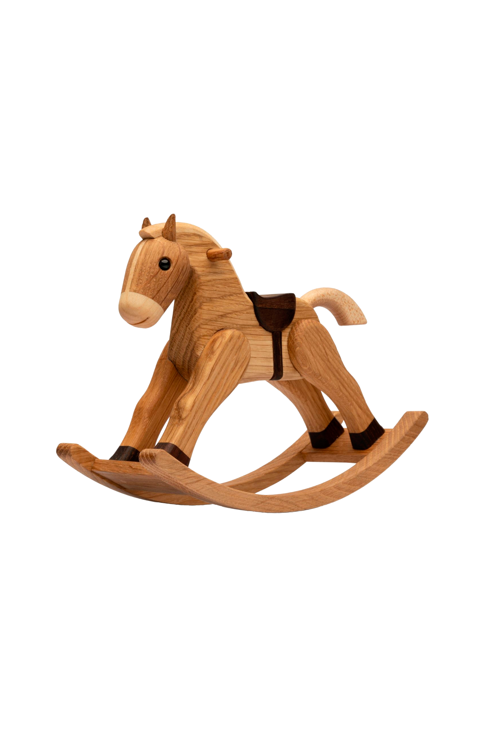 Spring Copenhagen - Trädekoration The Rocking Horse 13,5 cm - Natur