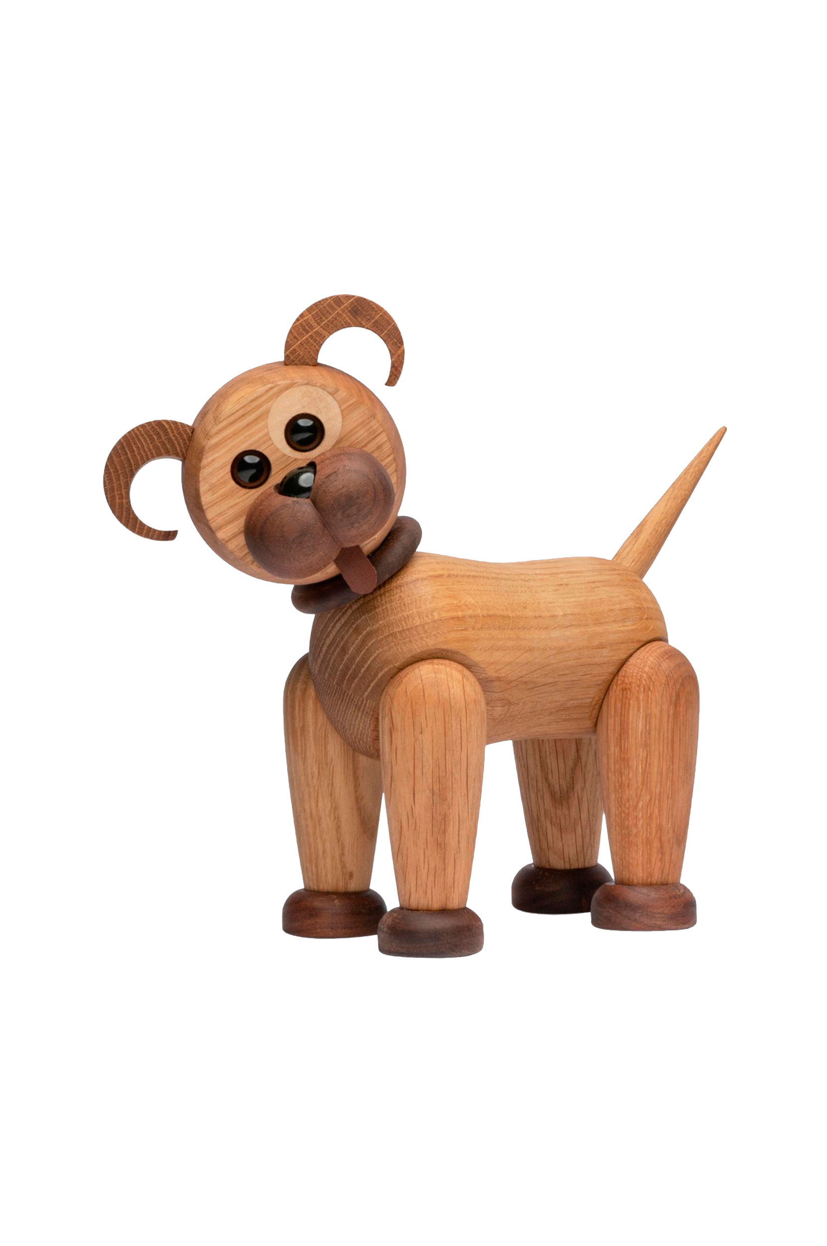 Spring Copenhagen - Trädekoration Buddy Hund 20,5 cm - Natur