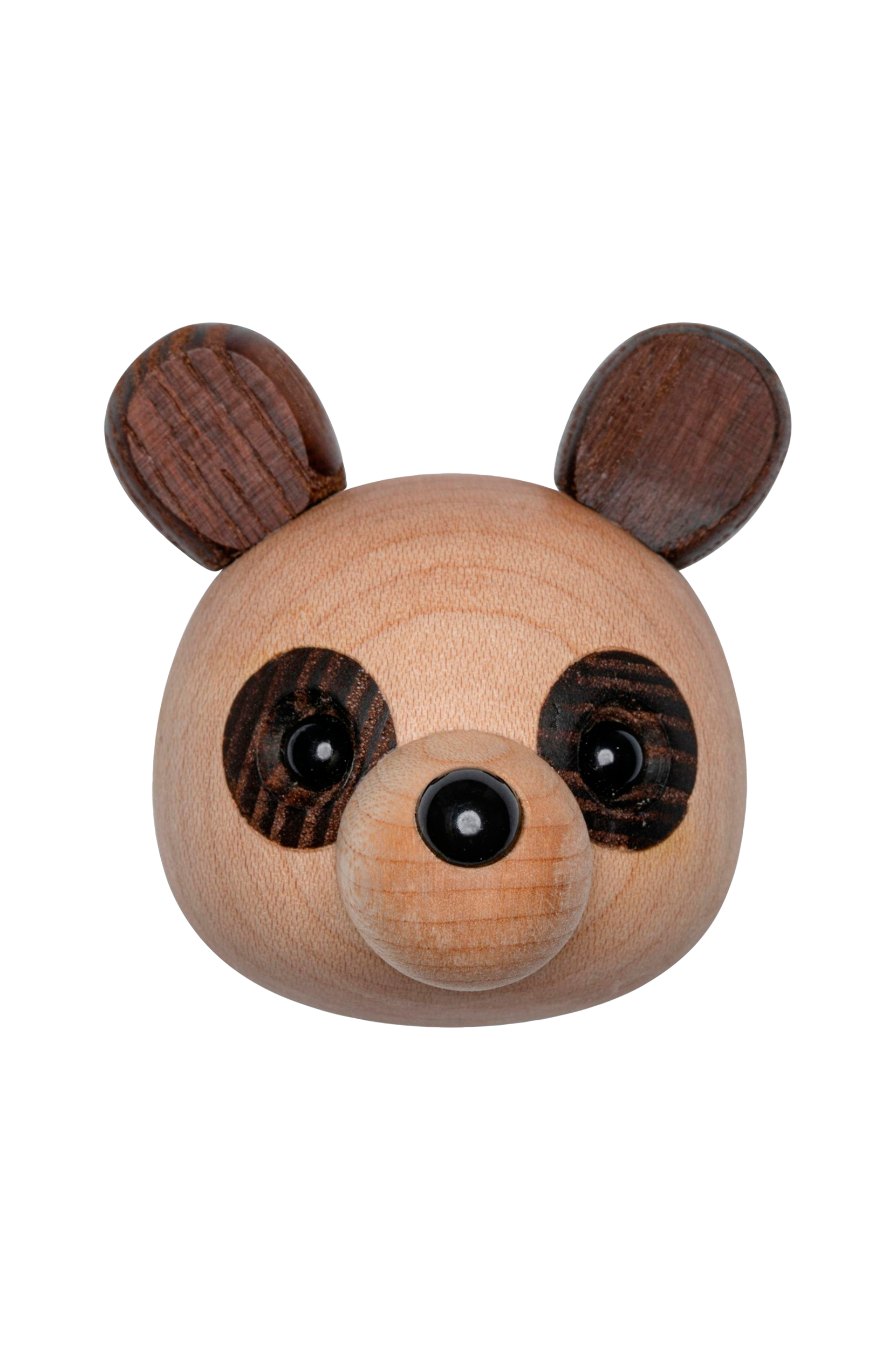 Spring Copenhagen - Magnet Polly Panda Lönn 5,5 cm - Natur