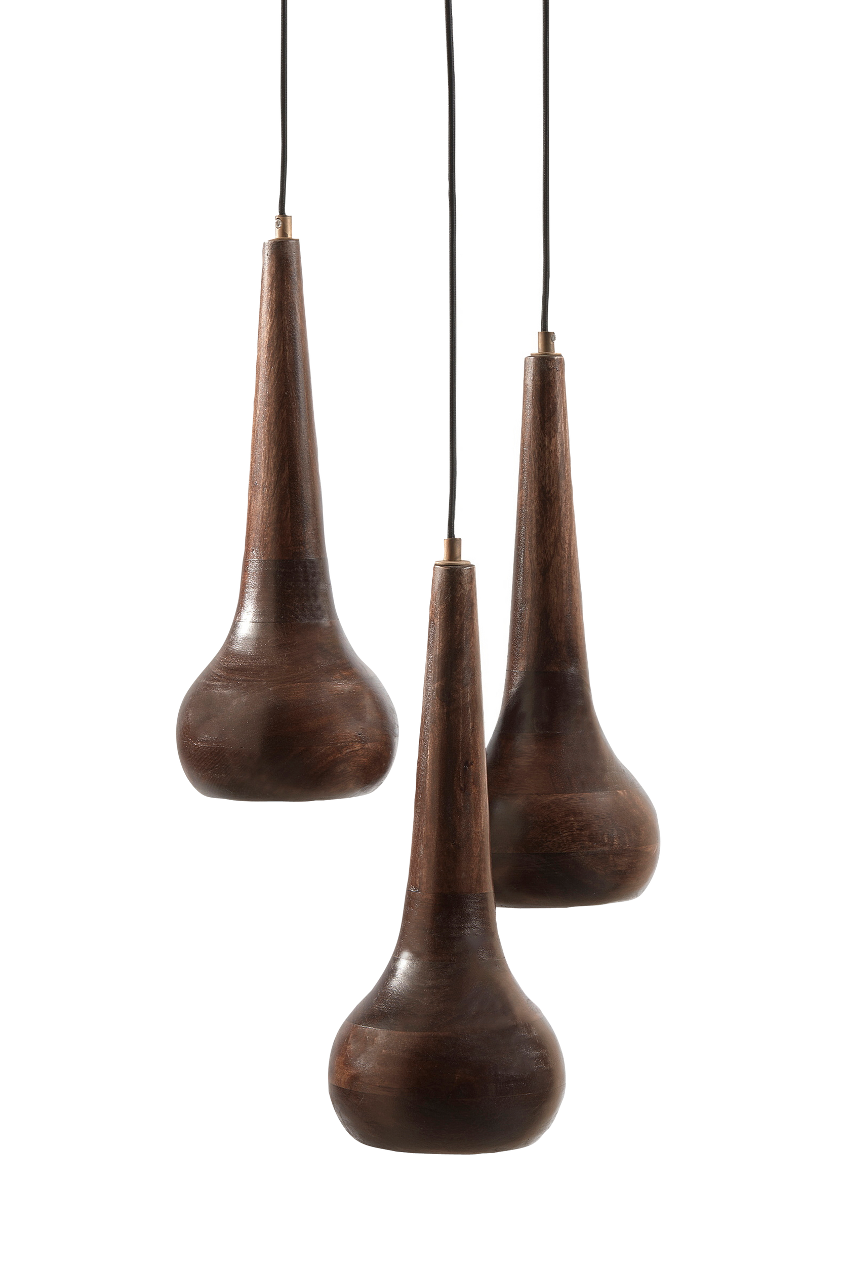 BePureHome - Taklampa Tumble - 3 st. - Brun