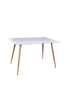 Venture Home Matbord Polar White 80