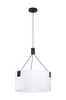 EGLO Pendel Tortola Svart/vit 0 110