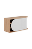 Hanah Home Skoskåp Nova Ek/Vit 104 50