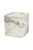 Homitis Sidobord Walter Vit marmor 45 50