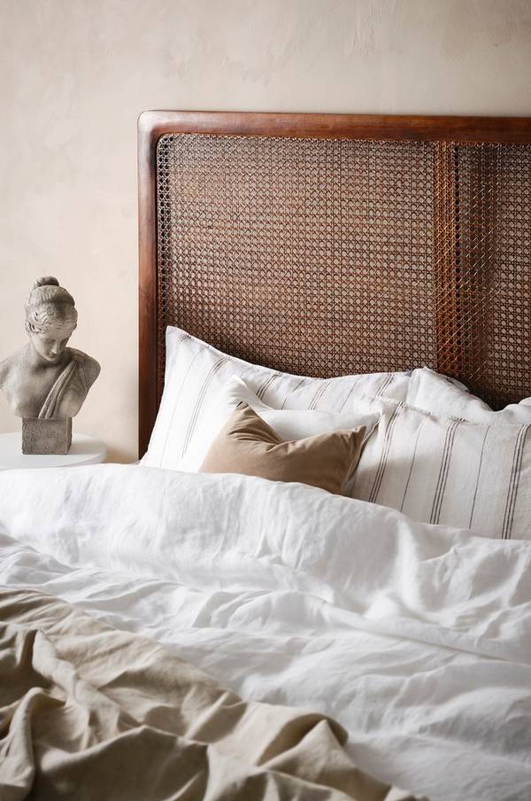 Bilde av ORRVIKEN sengegavl 160 cm - Naturbrun
