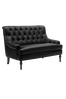 CHILL sohva, 2:n istuttava Musta